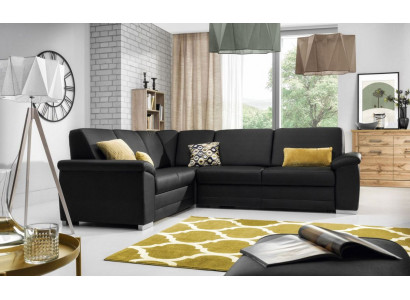 Ecksofa Stoff Sofa Couch Polstersët Eck Garnitur Canapéen Couwen Wunnlandschaft Nei