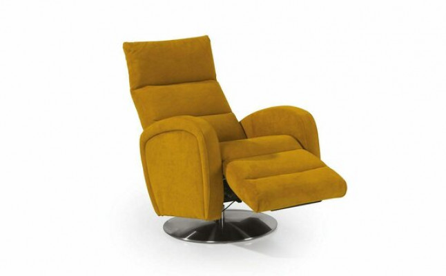Sessel Lounge Designer Stull Polster Canapé 1 Sëtzer Relax D'Entrée Fernseh Stoff