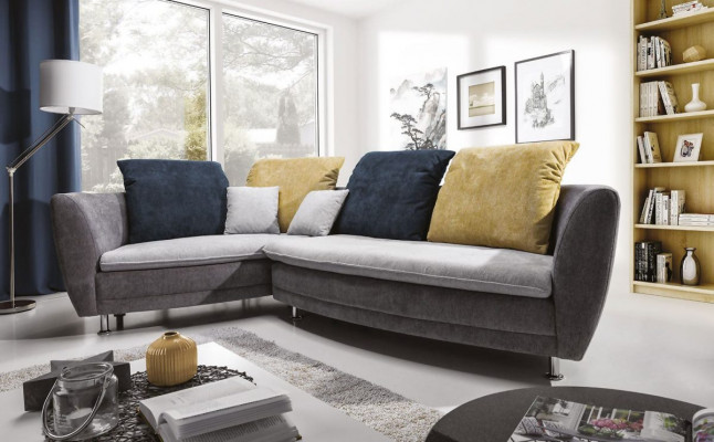 Wunnlandschaft Lieder Eckssofagarnitur L-Form Nee Eckssofa Sofa Couch Polster.