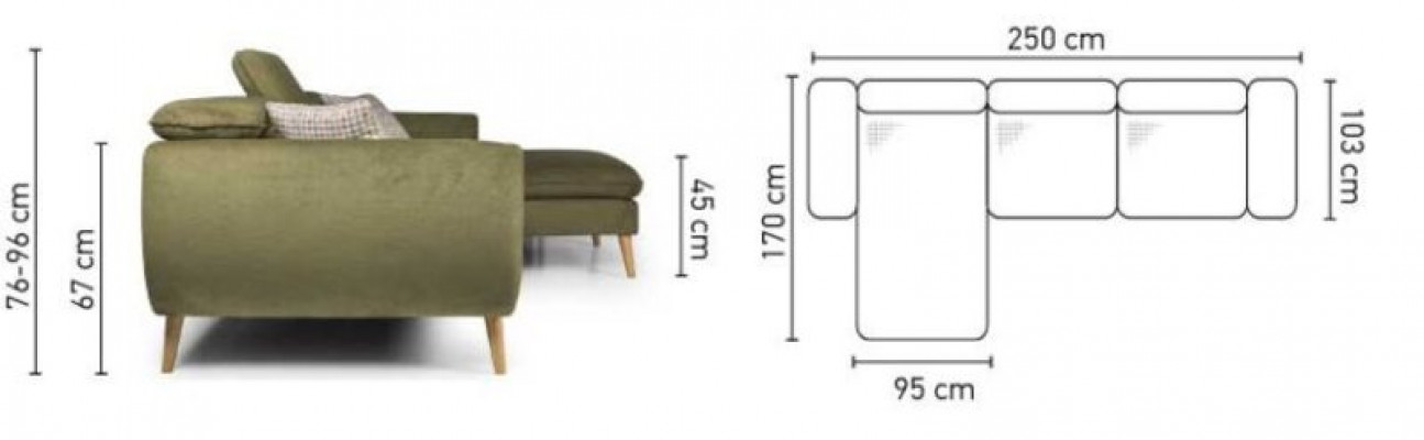 Eckcanapé Canapé Sofa Couch Polster Eckgarnitur Modern Couchen Sofen Wunnlandschaft
