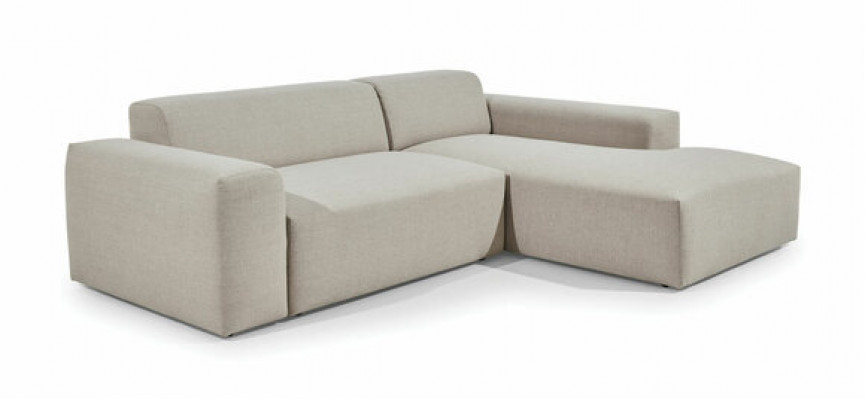 Eckcouch Canapé Canapé Couchage Polster Wohnlandschaft Textil Eckcouch Garnitur