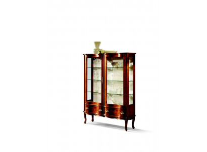 Vitrin Glasschaf Barock Vitrine Holz Vitrinen Luxus Glasschaf Miwwelen Nei