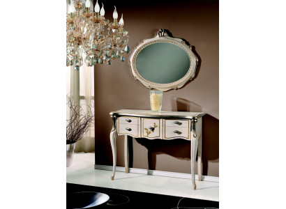 Miwwel Stil Barock Konsolendësch Wanddësch Dësch Sideboard Klassesch Massivholz.