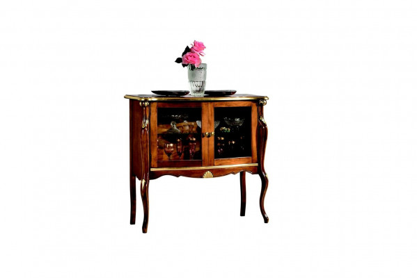 Miwwelen Klassesch Stil Vitrin Wunnzëmmer Schief Design Luxus Italienesch Miwwelen Nei