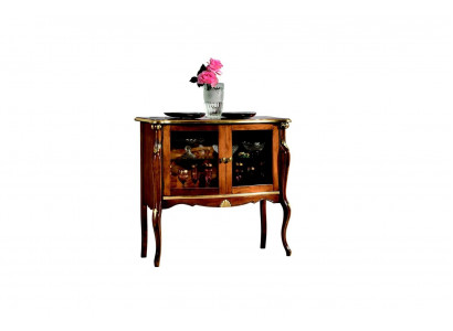 Miwwelen Klassesch Stil Vitrin Wunnzëmmer Schief Design Luxus Italienesch Miwwelen Nei