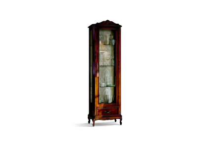 Designer Italienesch Luxus Schick Holz Miwwelen Barock Stil Schaf Vitrin Wunnzëmmer