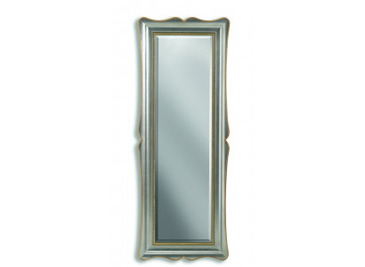 Klassesche Mauer-Spigel Holzrahmen Spigel Miwwel Neit 95x185 Glas Design Kader