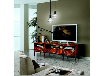 Moderne Sideboard Fernsehe Lowboard laang RTV Schaf Italienesch Miwwelen Wunnzëmmer Holz Miwwelen
