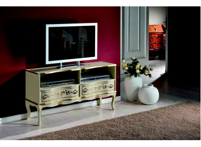 Schéinen wäissen RTV Schaf Sideboard Lowboard TV Schranken italieeneschen Stil Miwwelen nei