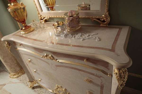Design Komod Schief Möbel Sideboard Klassesch Ariichtung Schlofkummer Schaf.