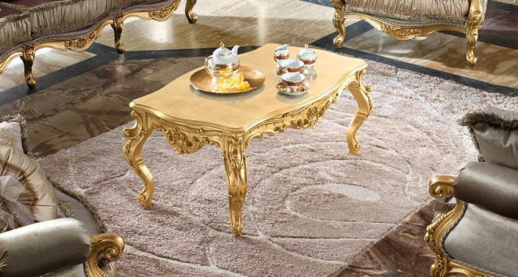 Canapé Dësch Kaffi Bäidëscher Wunnzëmmer Miwwelen Neien Canapésdësch Luxus Design