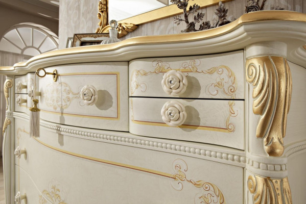 Kommoden Schlofzëmmer Kommoden Klassesch Holz Säitleboardschaf Héichschaf Nei