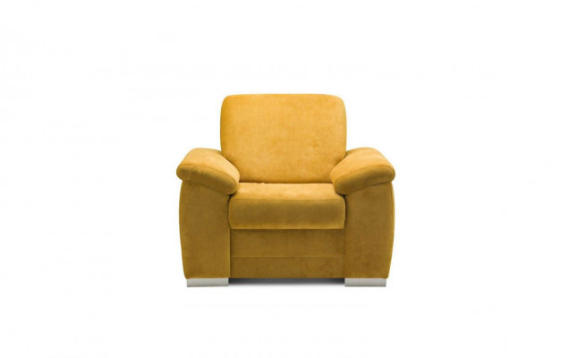 Design Relax Club Fotell Loungesofa 1 Sëtz Stull Fernsehkëssen Couch Stoff