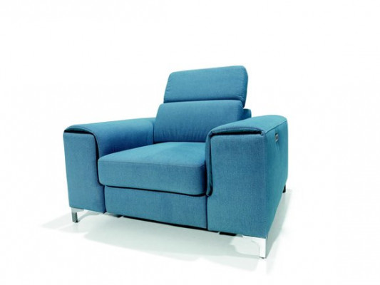 Elektresche Sëtz Heemkino Relax Club Fernseh 1-Sëtzer Relax Foussstützt Sofa