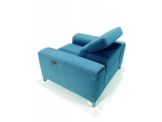 Elektresche Sëtz Heemkino Relax Club Fernseh 1-Sëtzer Relax Foussstützt Sofa