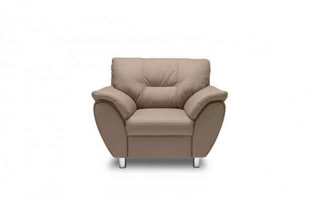 Design Relax Club Fauteuil Lounge Canapé Stull Fernsehpolster Canapé Stoff 1 Sëtzer