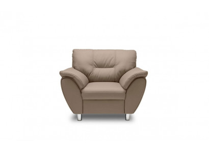 Design Relax Club Fauteuil Lounge Canapé Stull Fernsehpolster Canapé Stoff 1 Sëtzer