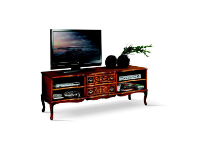 Italienesch Holz Miwwelen Säitestéck Televisiouns_niddreg_Schaf laang Fernseher Schaf Wunnzëmmer