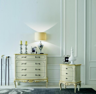 Design Miwwelen Stil Barock Kommode Holz Italien Miwwelen Anrichte Luxus Sideboard
