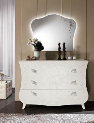 Kommoden Italienesch Miwwelen Massiv Spigel 2tlg Kommode Sideboard Schaf Holz