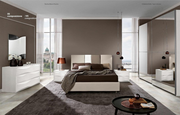 Luxus Set Kommode mat Spigel Kommoden Konsole Garnitur Holz Modern Design Wäiss