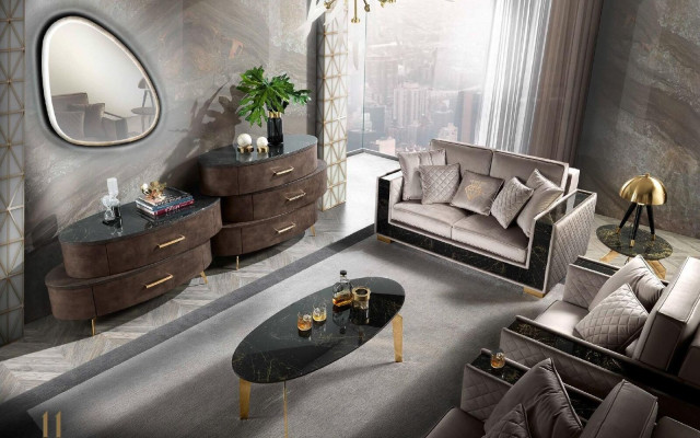Couchtisch Dësch Couchtischen Glastësch Dëscher Designer Bäistelltësch Glasdëscher