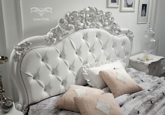 Bett Stil Schlofzëmmer Better Holz Italienesch Miwwel Design Klassesch Art déco