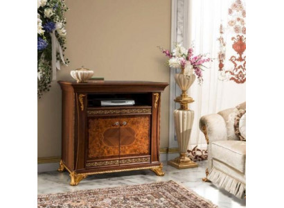 TV-Schaf Luxus Sideboard Kommode Wunnzëmmer Schaf Miwwelen Schief Regal Holz
