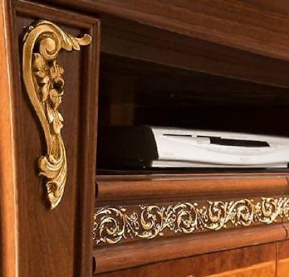 TV-Schaf Luxus Sideboard Kommode Wunnzëmmer Schaf Miwwelen Schief Regal Holz