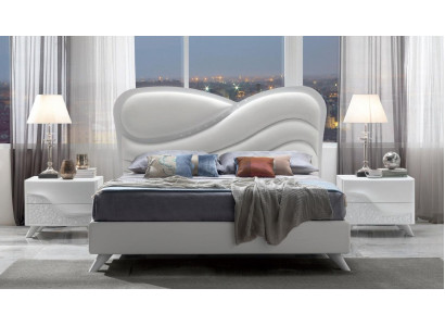 Duebelbett Bett Bettrahmen Bettgestelle Wäiss Duebel Modern Luxus Italien Stil Nei