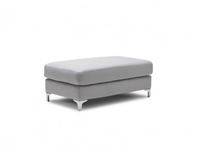 XXL Club Fousshocker Lounge Hocker Ottomann Pufa Textil Ottoman Designer