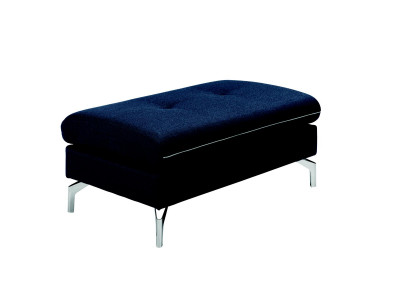 XXL Club Foussocker Stoff Lounge Hocker Ottoman Pufa Textil Ottoman