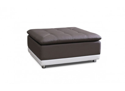 Lounge Hocker XXL Club Fouss-Hocker Ottomane Pufa Lieder Textil Ottoman