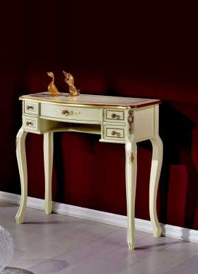 Design Luxus Miwwelen Sekretär Antik Stil Barock Dësch Holz Italienesch Miwwelen Neit
