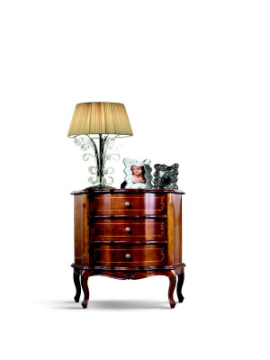 Italienesch Miwwelen Design Kommode Schaf Braun Luxus Holz Miwwel Stil Barock