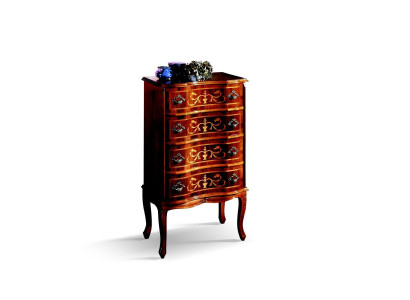 Designer Italienesch Holzmiwwel Kommode Anrichte Sideboard Luxus Stil