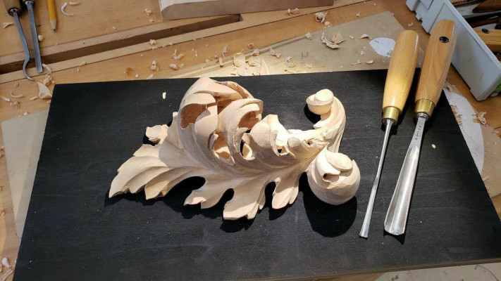 Braun Holz Italienesch Miwwelen Konsolendësch Miwwel Stil Barock Design Konsolen
