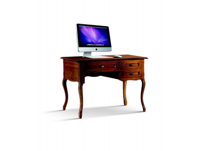 Luxus Schreifdësch Italienesch Klassesch Holz Miwwelen Bürosmiwwelen Stil