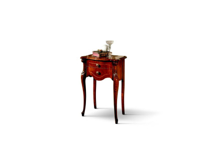 Konsolendësch Braun Miwwelen Holz Italienesch Miwwelstil Barock Design Miwwelen Nei