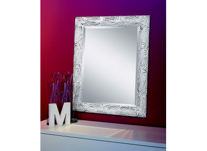 Klassesche Wandspigel Holzrahmen Miwwel Spigel Hänkspigel Glas Kader Wand