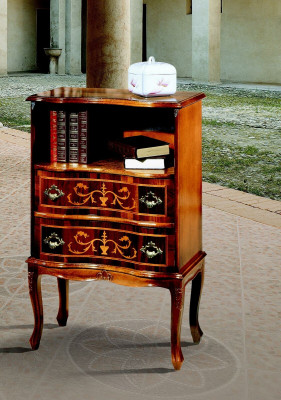 Miwwelen Holz Stil Barock Braun Kommode Schranken Designer Italienesch Miwwelen