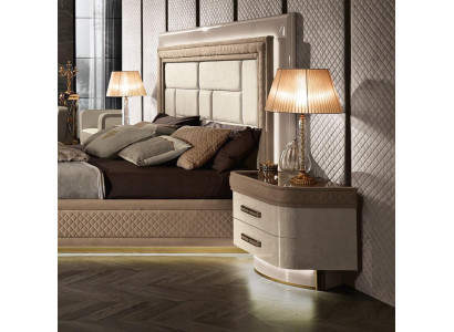 Schlofkummer Konsolen Nuechtegstell Säitendësch Modernen Design Miwwelen HolzBeige Nei
