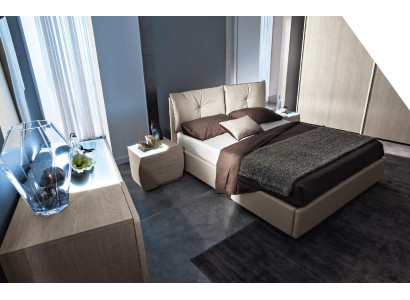 Bett Duebelbetter Miwwelen Ariichtung Bettrahmen Schlofzëmmer Modern Luxus Nei