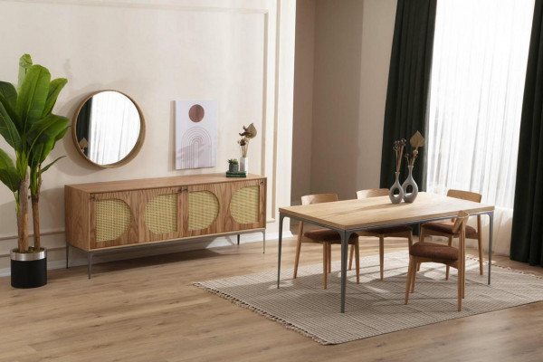 Iessdësch Brong Dësch Luxus Iesszëmmer Stil Klassesch Modern Miwwelen Nei