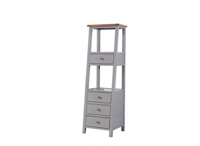 Regal Bicherregal Massivholz natierlech Handaarbecht Regal Büro Vitrin