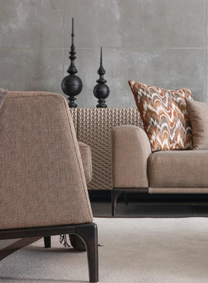 Italienesch Stil Miwwelen Ariichtung Sofa 431 Sëtz Anrichte Dësch 6tlg