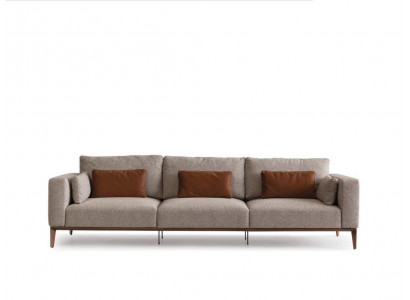Wunnzëmmer Sofagarnitur 4+3 Set Design Sofa Polster Modern Nei Luxus