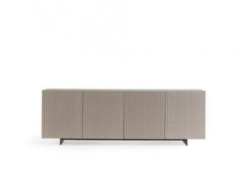 Wunnzëmmer Spigel Kommod Schaf Edele Design Luxus 2-Stéck. nei Beige