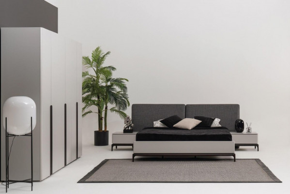 Schlofzëmmer Schief Kleederschaf Holz Luxus Modernen Design Neien