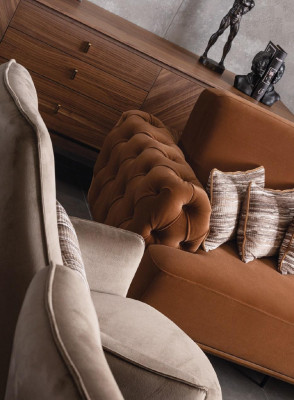 Stofflén Landschaft Sofa L-Form Canapé Garnitur Design Modern Sofas Ecksasofa